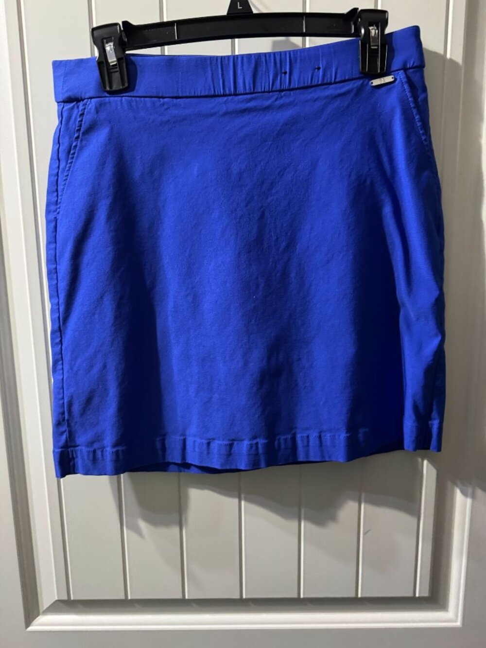 Rafaella Womens Royal Blue Skort With Built-In Shorts Size L Comfortable And Sty